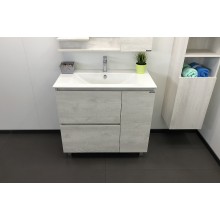 Тумба с раковиной Comforty Верона 90 00-00001972 Дуб белый