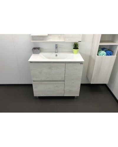 Тумба с раковиной Comforty Верона 90 00-00001972 Дуб белый