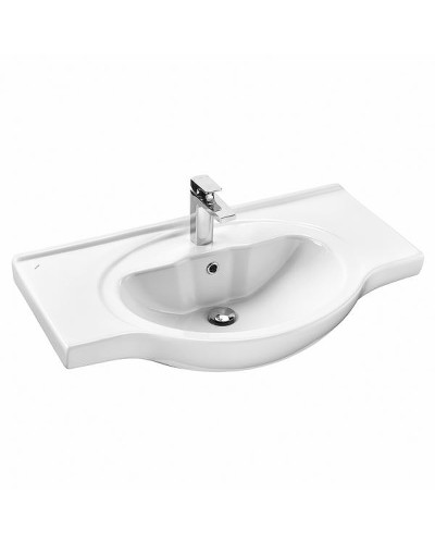 Тумба с раковиной Comforty Севилья 85 00-00003083 Слоновая кость