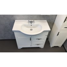 Тумба с раковиной Comforty Севилья 85 00-00003083 Слоновая кость