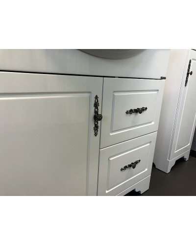 Тумба с раковиной Comforty Севилья 85 00-00003083 Слоновая кость