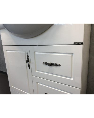 Тумба с раковиной Comforty Севилья 85 00-00003083 Слоновая кость