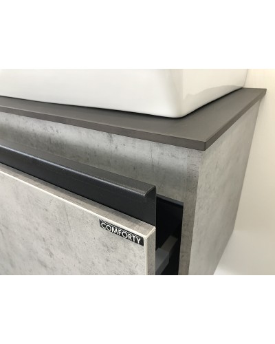 Тумба с раковиной Comforty Эдинбург 60 00-00001928 подвесная Бетон светлый