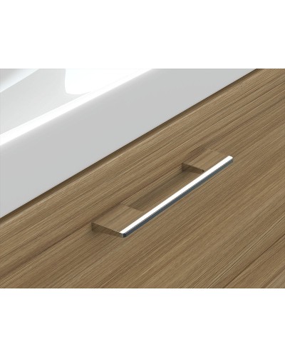 Тумба под раковину Cersanit Lara 40 63420 подвесная Орех