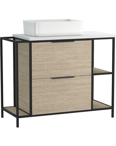 Тумба под раковину Cersanit Bosquet 100 63013 Дуб