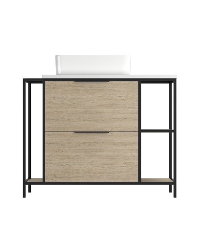 Тумба под раковину Cersanit Bosquet 100 63013 Дуб