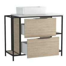 Тумба под раковину Cersanit Bosquet 100 63013 Дуб