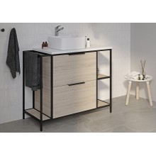 Тумба под раковину Cersanit Bosquet 100 63013 Дуб