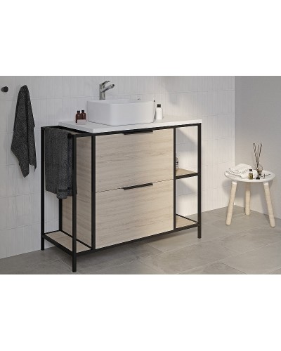 Тумба под раковину Cersanit Bosquet 100 63013 Дуб