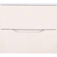 Тумба с раковиной Orange Line 60 Li-60Tua+Ra подвесная Айвори матовый