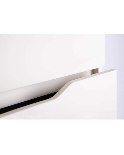 Тумба с раковиной Orange Line 60 Li-60Tua+Ra подвесная Айвори матовый