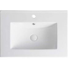 Тумба с раковиной Orange Line 60 Li-60TuL+Ra подвесная Латте матовый