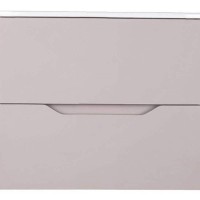 Тумба с раковиной Orange Line 80 Li-80TuL+Ra подвесная Латте матовый