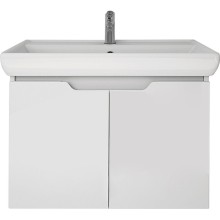 Тумба под раковину Dreja Q (D) 70 99.1002 подвесная Белая
