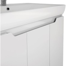 Тумба под раковину Dreja Q Plus (D) 80 99.1006 подвесная напольная Белый