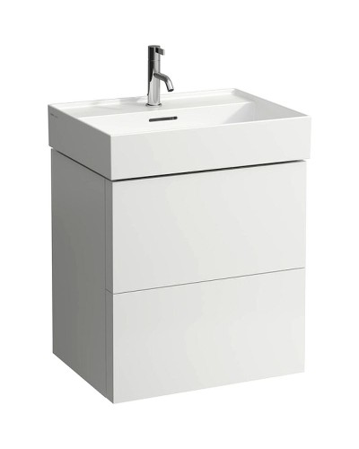 Тумба под раковину Laufen Kartell 58 4.0756.9.033.640.1 подвесная Белая матовая