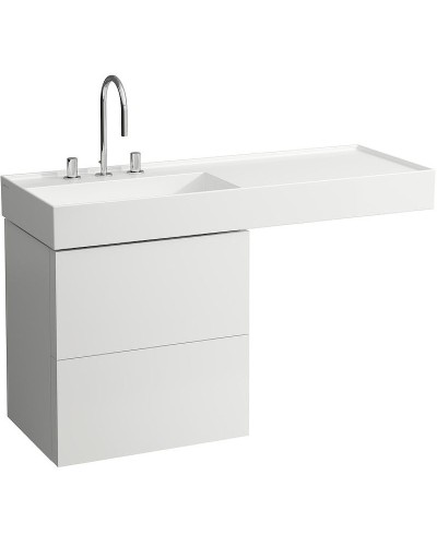 Тумба под раковину Laufen Kartell 58 4.0756.9.033.640.1 подвесная Белая матовая