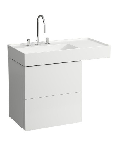 Тумба под раковину Laufen Kartell 58 4.0756.9.033.640.1 подвесная Белая матовая