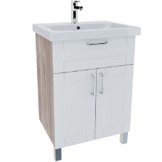 Тумба под раковину Iddis New Sena 60 NSE60W2i95 Белая Дерево