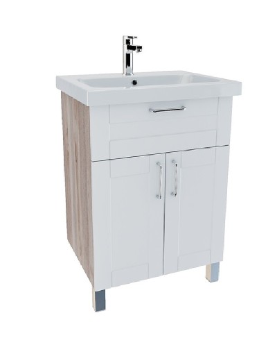 Тумба под раковину Iddis New Sena 60 NSE60W2i95 Белая Дерево