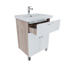 Тумба под раковину Iddis New Sena 60 NSE60W2i95 Белая Дерево