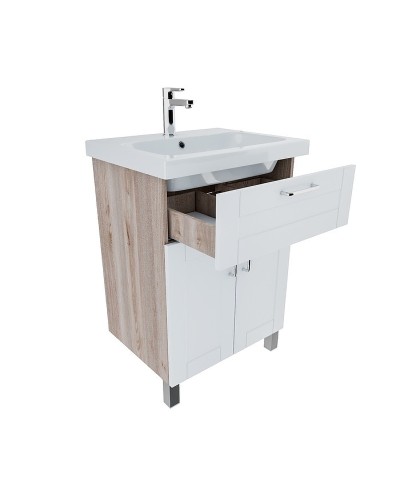 Тумба под раковину Iddis New Sena 60 NSE60W2i95 Белая Дерево