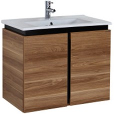Тумба с раковиной Creavit Verti 80 VE0080.42.VV подвесная Орех