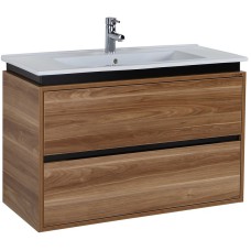 Тумба с раковиной Creavit Verti 100 VE0100.42.VV подвесная Орех