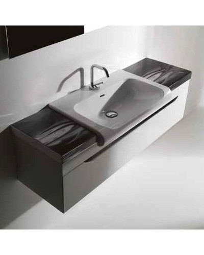 Тумба под раковину Kerasan Inka Project 911102 подвесная Белый