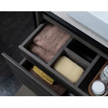 Тумба под раковину Aquanet Nova Lite Loft 75L 261654 подвесная Дуб рошелье