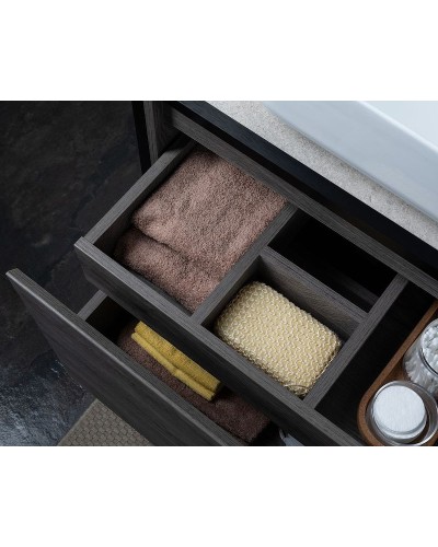 Тумба под раковину Aquanet Nova Lite Loft 75L 261654 подвесная Дуб рошелье