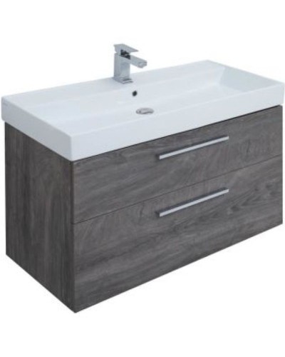 Тумба под раковину Aquanet Nova 100 243658 подвесная Дуб рошелье