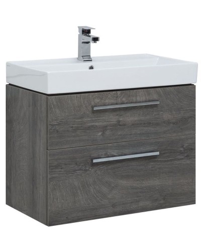 Тумба под раковину Aquanet Nova 75 242260 подвесная Дуб рошелье