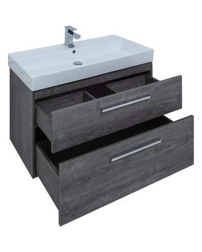 Тумба под раковину Aquanet Nova 90 242277 подвесная Дуб рошелье