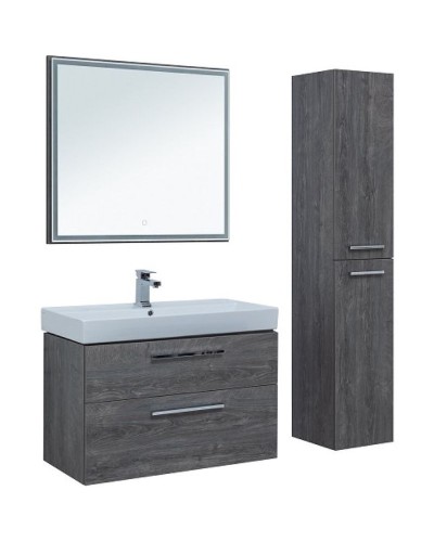 Тумба под раковину Aquanet Nova 90 242277 подвесная Дуб рошелье