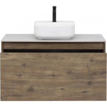 Тумба под раковину Aquanet Nova Lite 100 249520 подвесная Дуб рустикальный