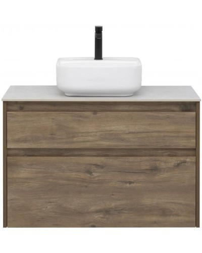 Тумба под раковину Aquanet Nova Lite 90 249518 подвесная Дуб рустикальный