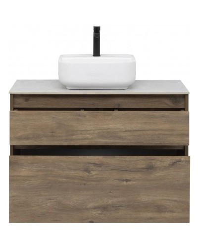 Тумба под раковину Aquanet Nova Lite 90 249518 подвесная Дуб рустикальный