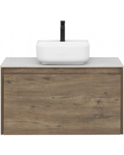Тумба под раковину Aquanet Nova Lite 90 249517 подвесная Дуб рустикальный