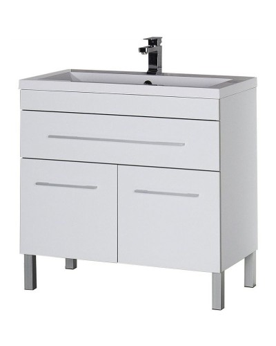 Тумба с раковиной Aquanet Верона 100 213034 Белая