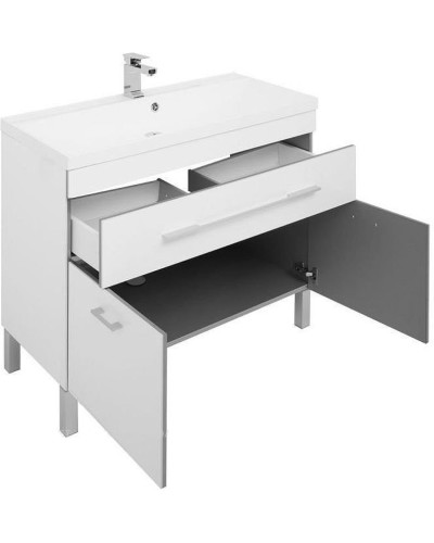 Тумба с раковиной Aquanet Верона 100 213034 Белая