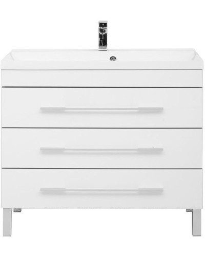 Тумба с раковиной Aquanet Верона 100 212871 Белая