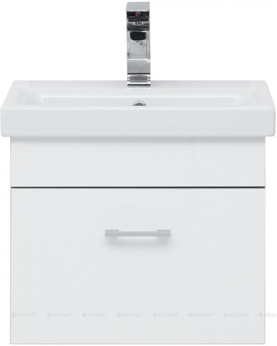 Тумба под раковину Aquanet Верона 50 246951 подвесная Белая