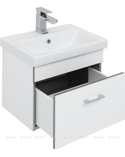 Тумба под раковину Aquanet Верона 50 246951 подвесная Белая
