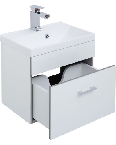 Тумба под раковину Aquanet Верона 50 207765 подвесная Белая