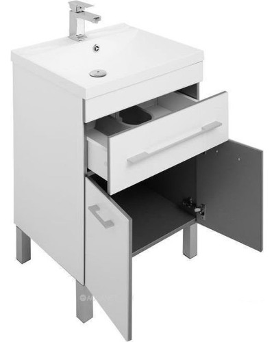 Тумба с раковиной Aquanet Верона 58 213028 Белая