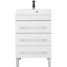 Тумба с раковиной Aquanet Верона 58 212876 Белая