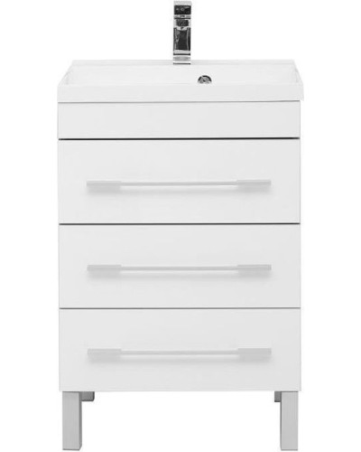 Тумба с раковиной Aquanet Верона 58 212876 Белая