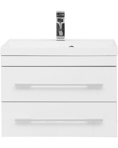 Тумба с раковиной Aquanet Верона 58 212878 подвесная Белая