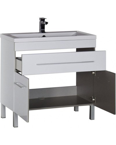 Тумба под раковину Aquanet Верона 90 182708 Белая